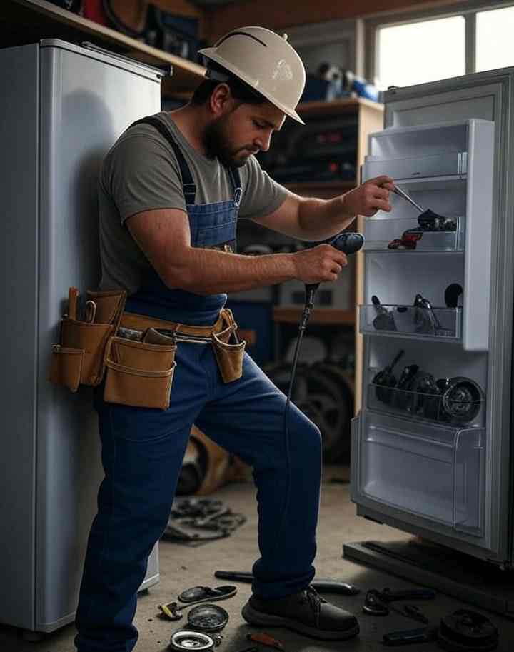 تعمیرات انواع یخچال فریزر شهرک ناز